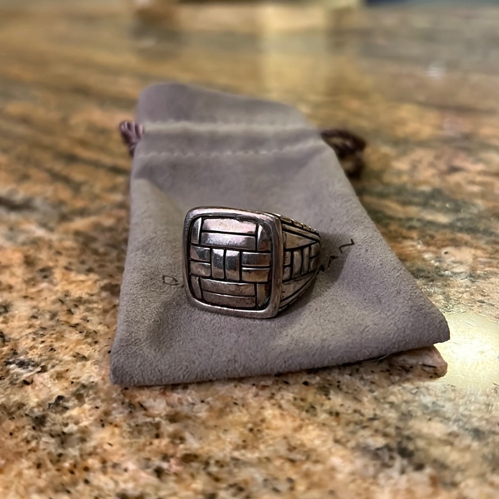 Vintage David Yurman Sterling Silver Ring.